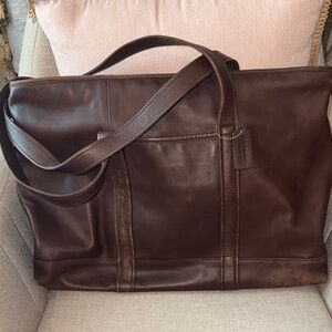 Coach Vintage Leather Duffle Bag
